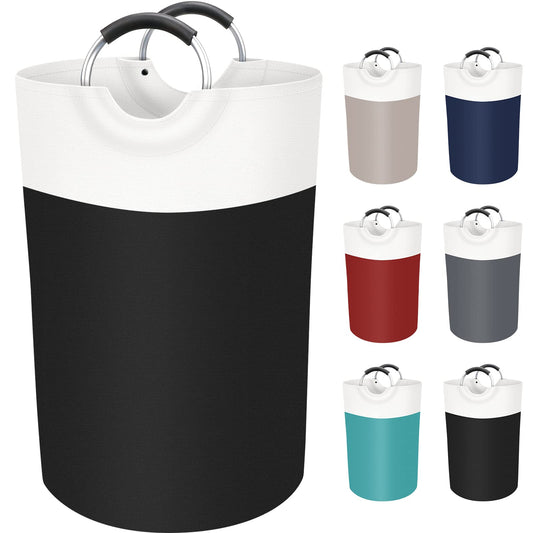 BlissTotes 90L Collapsible Laundry Hamper - Black