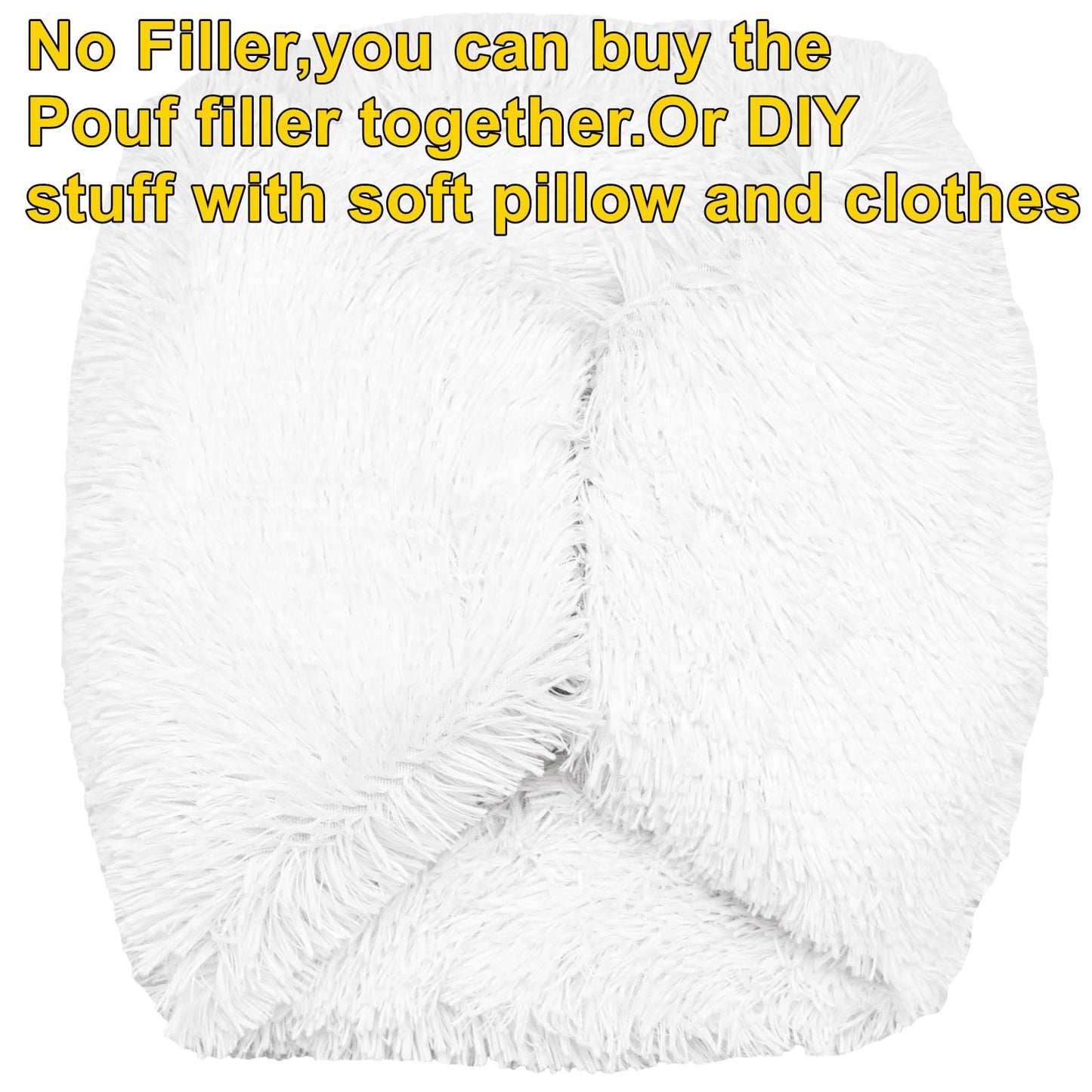 VersaPouf: Unstuffed Ottoman & Foot Rest Cover