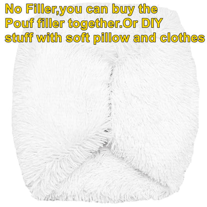 VersaPouf: Unstuffed Ottoman & Foot Rest Cover