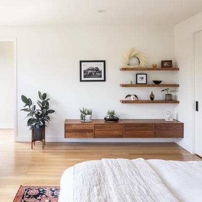 Rustic Farmhouse Shelves (008-40BN)