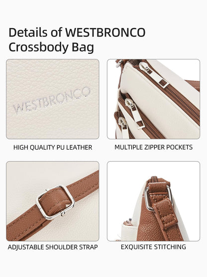 WestBronco ZipSatchel: Women's Medium Crossbody Bag