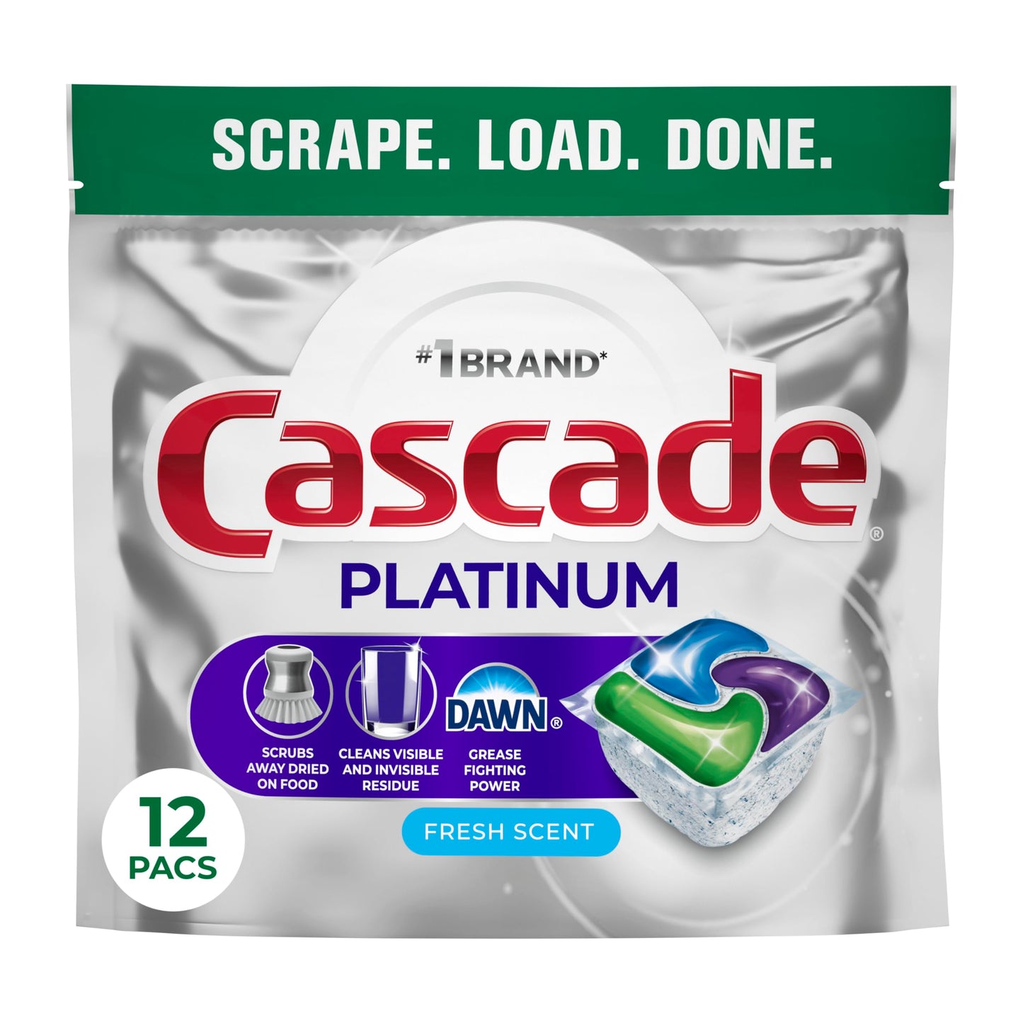 Cascade Platinum Fresh 71ct Dishwasher Pods