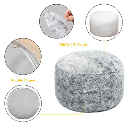 VersaPouf: Unstuffed Ottoman & Foot Rest Cover