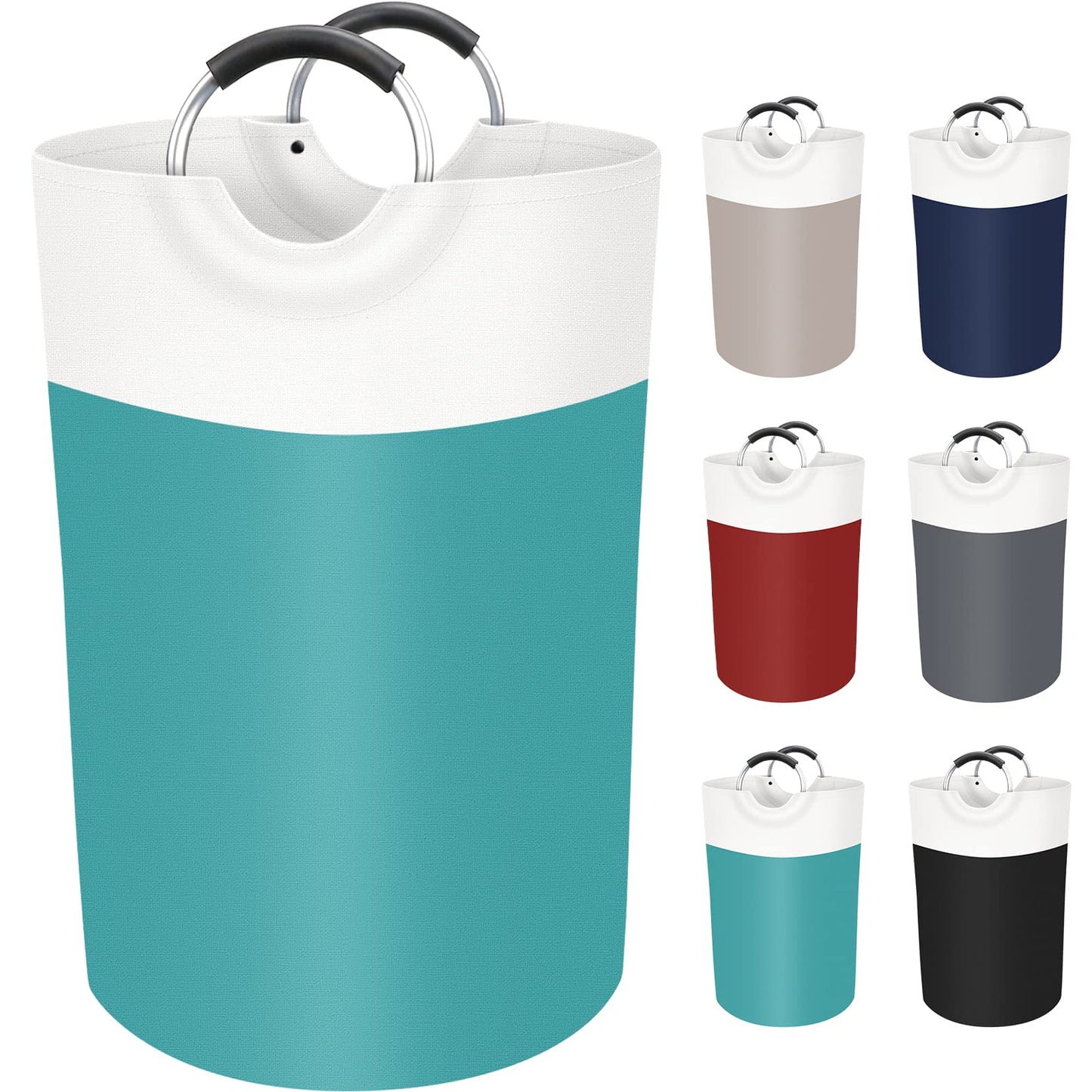 BlissTotes 90L Collapsible Laundry Hamper - Black