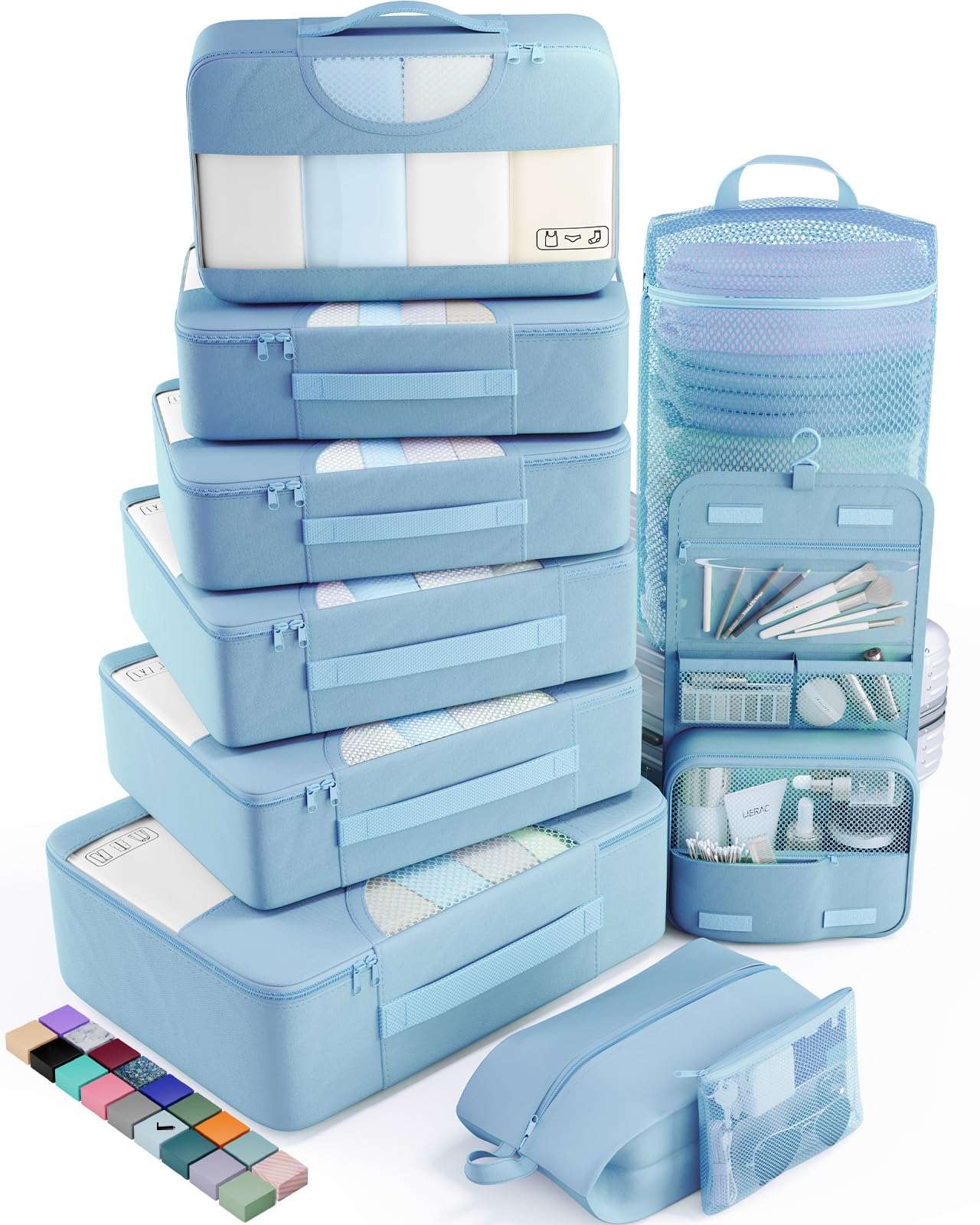 Veken Travel Cubes - 8 Piece Set