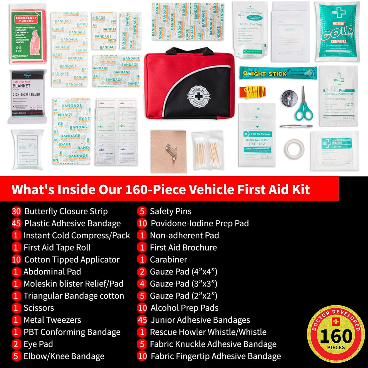 Protect Life Ultimate Survival First Aid Kit