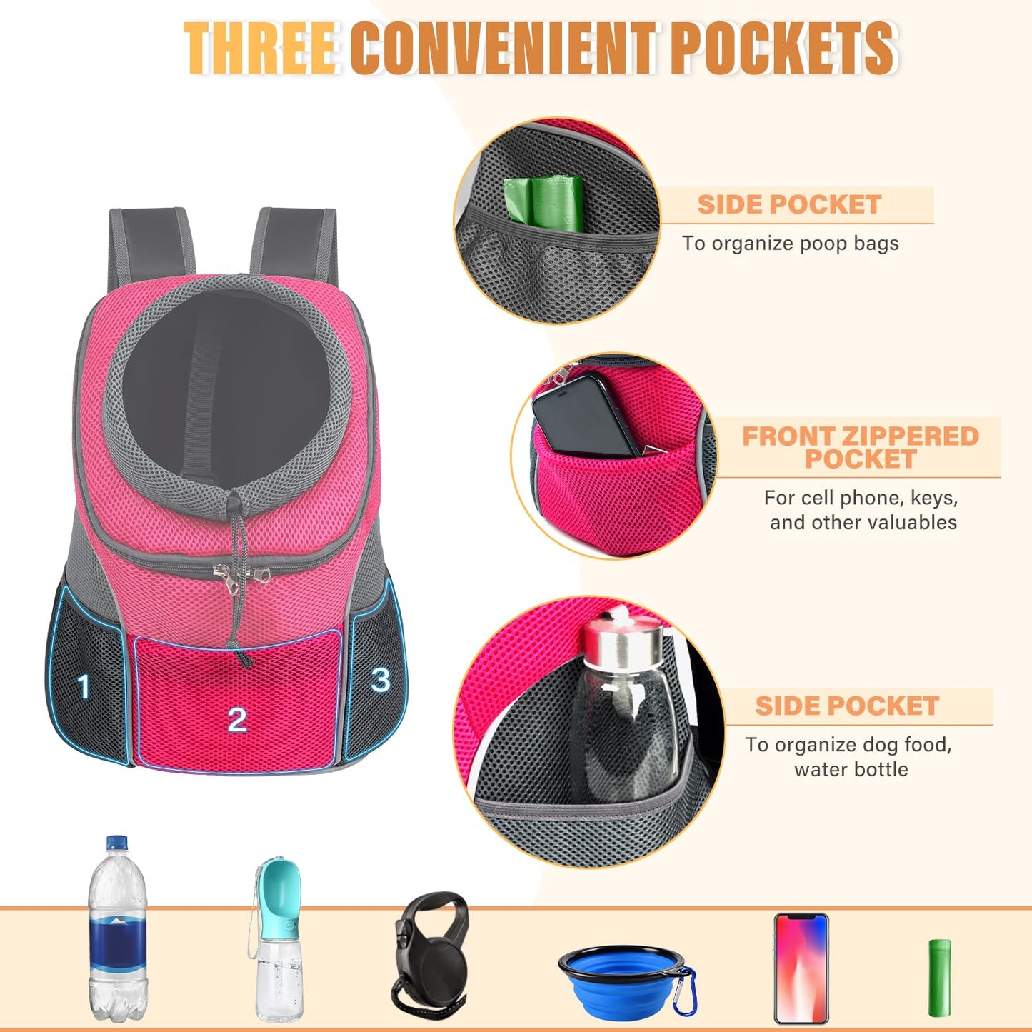 PawVentura: Adjustable Pet Carrier Backpack