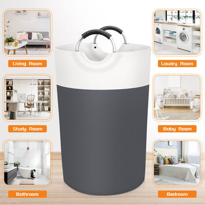 BlissTotes 90L Collapsible Laundry Hamper - Black