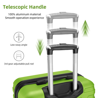 LAVENDER 6pc Hardside Spinner Luggage