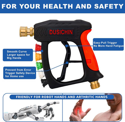 PowerWash Pro: Compact 3000 PSI Wand & Nozzle Set