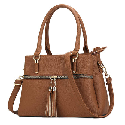 Luxe Leather Satchel & Crossbody Bags