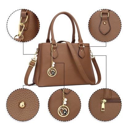 Luxe Leather Satchel & Crossbody Bags
