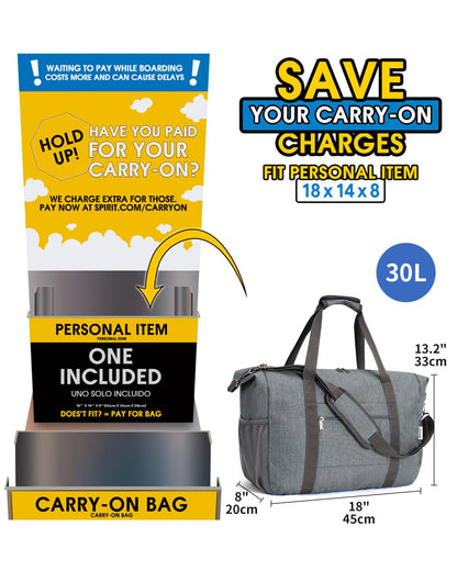 Narwey Air Duffle 22x14x9