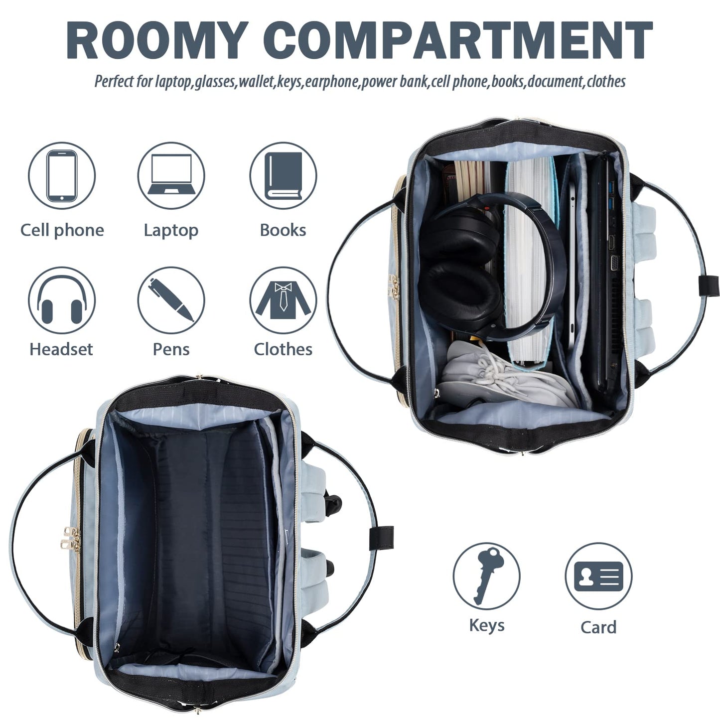 Vankean 17 Laptop Backpack