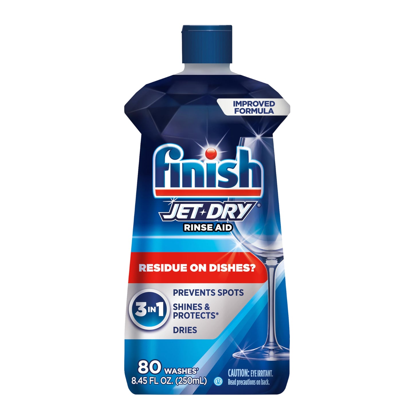 JetShine Rinse Aid: Spot-Free, 300 Washes, 32oz