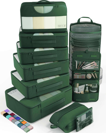 Veken Travel Cubes - 8 Piece Set