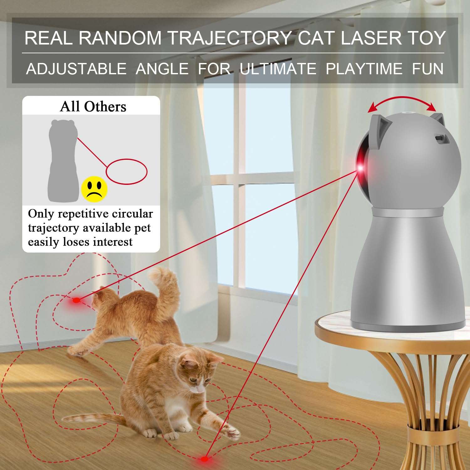 MovePurr Laser Toy