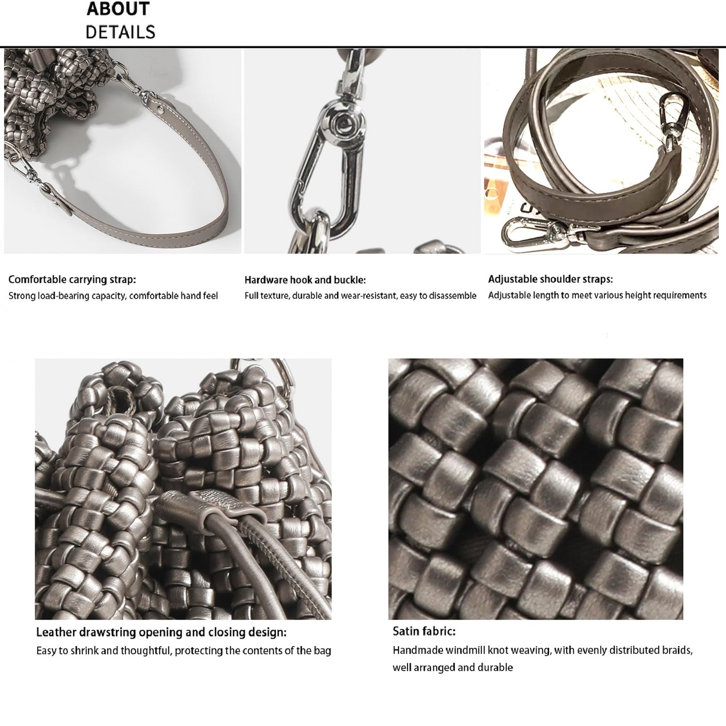 Hollow Bucket Tote Bag