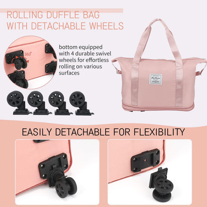 VoyagePro Expandable Wheeled Duffle Bag