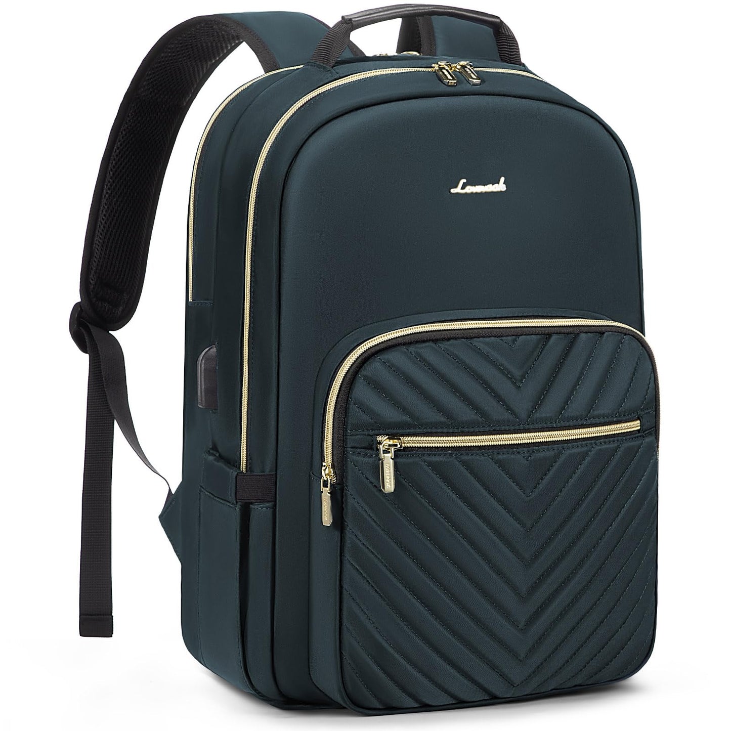 Chic Leather Laptop Backpack for Women - LoveVook