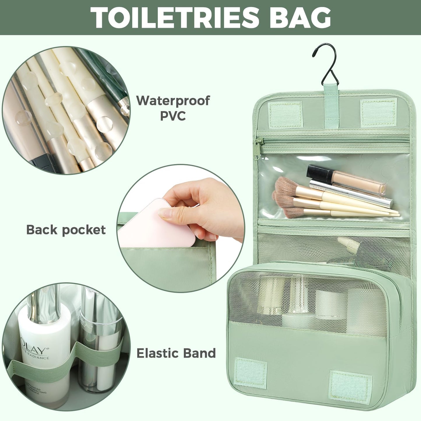 BAGAIL Expandable Travel Compression Cubes Set