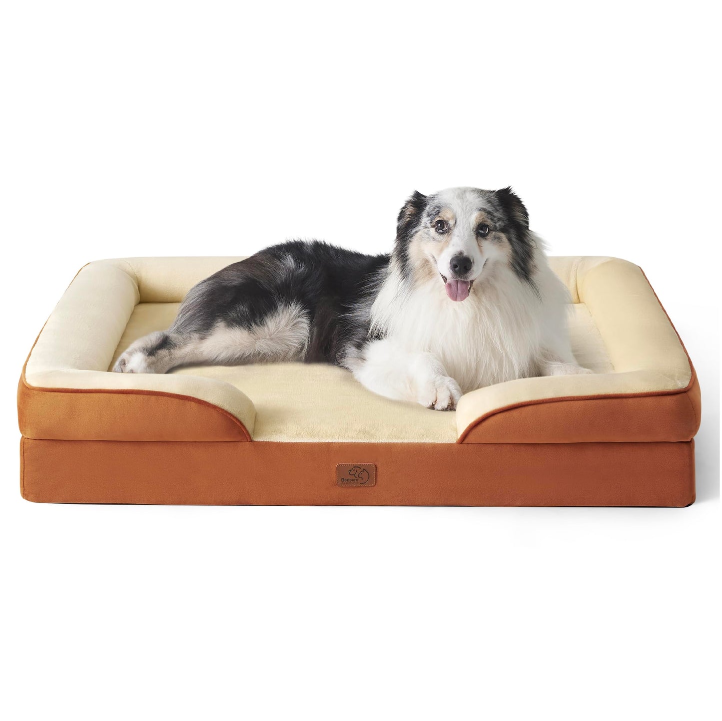 ComfyPaws Orthopedic Washable Dog Sofa - Large, Grey