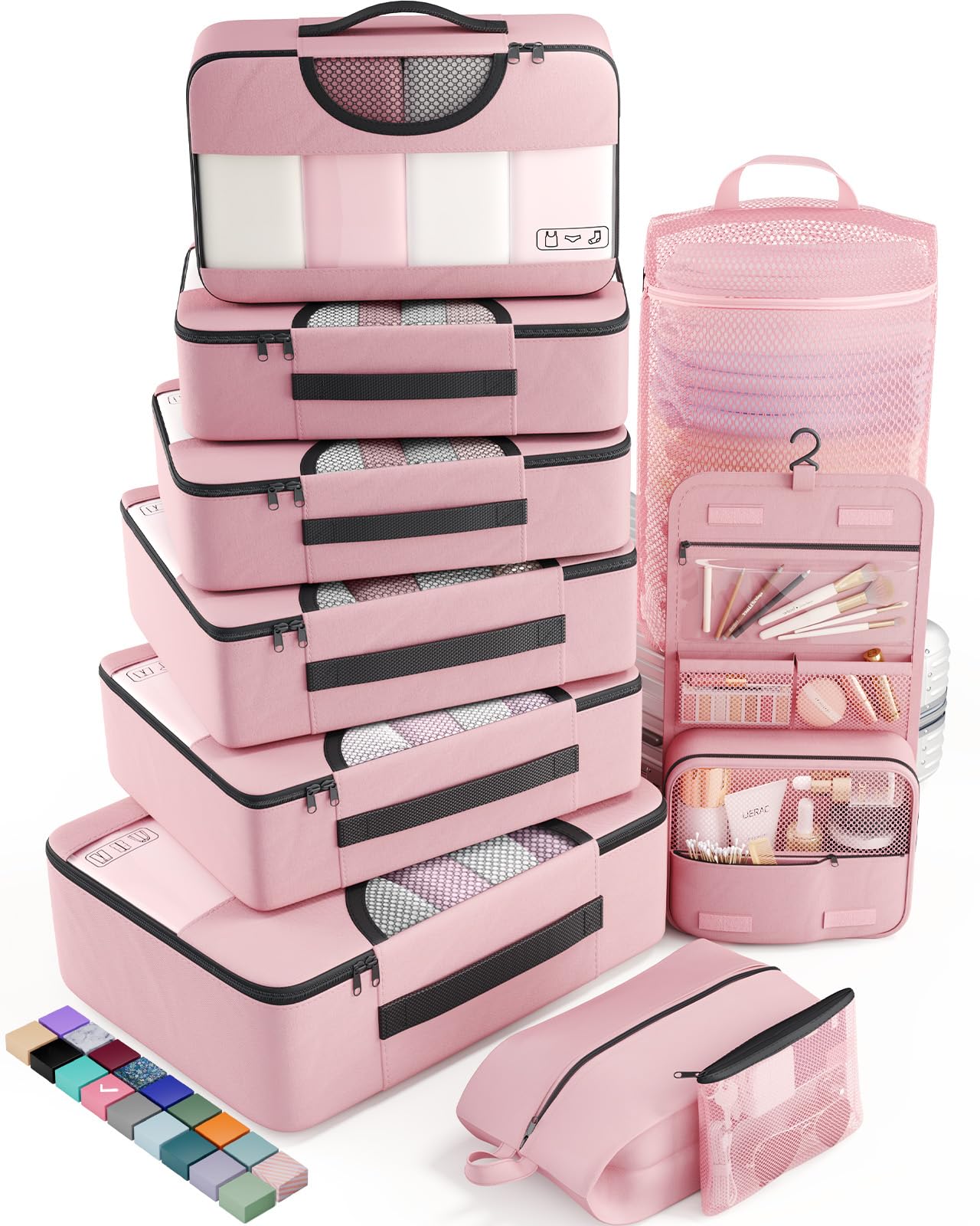 Veken Travel Cubes - 8 Piece Set
