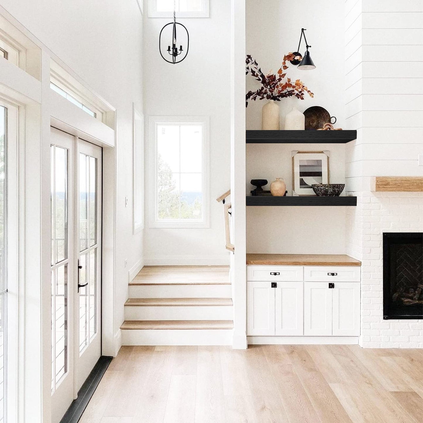 Rustic Farmhouse Shelves (008-40BN)