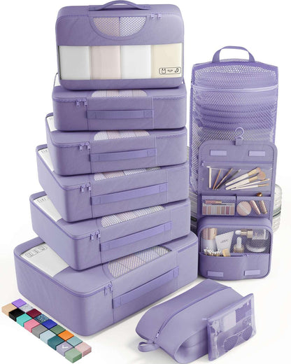 Veken Travel Cubes - 8 Piece Set