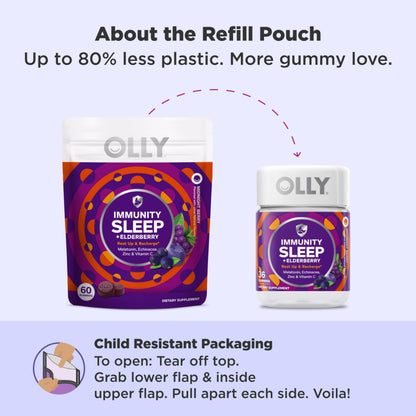 Berry Sleep & Immunity Boost Gummies