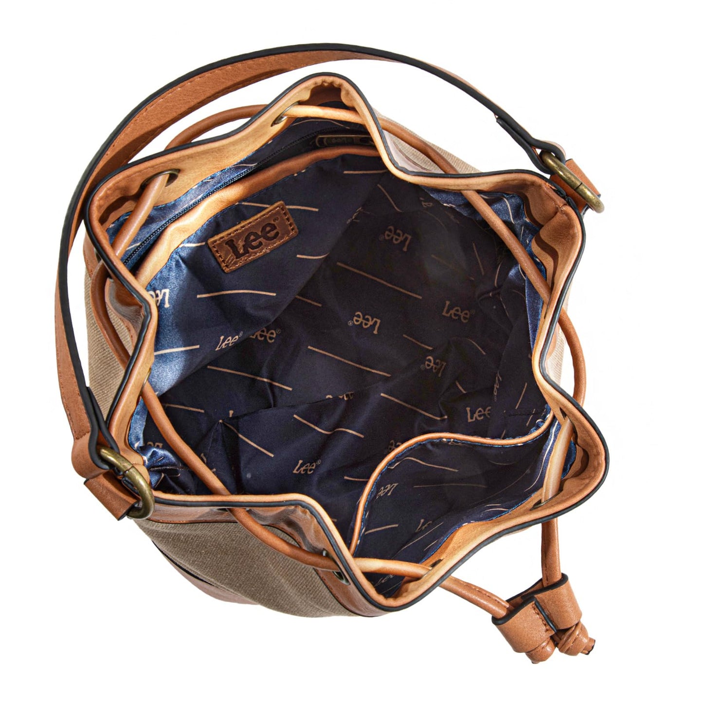 Montana West Lee Drawstring Hobo Bucket Bag