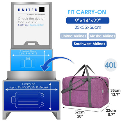 Narwey Air Duffle 22x14x9
