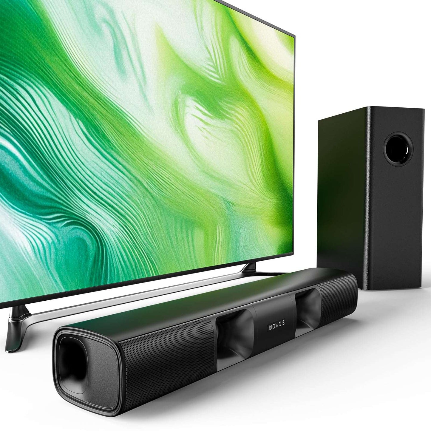 Smart SoundBar: Custom Bass & Compact Design