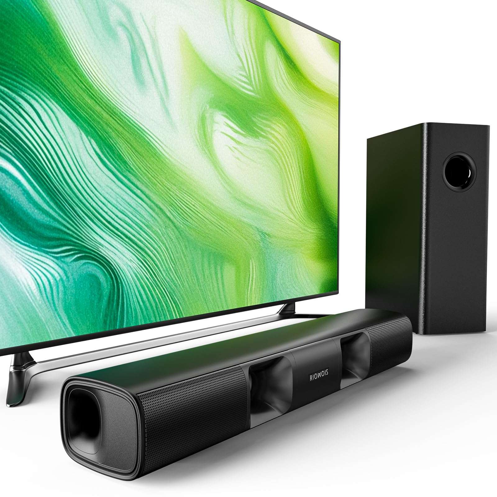 Smart SoundBar: Custom Bass & Compact Design