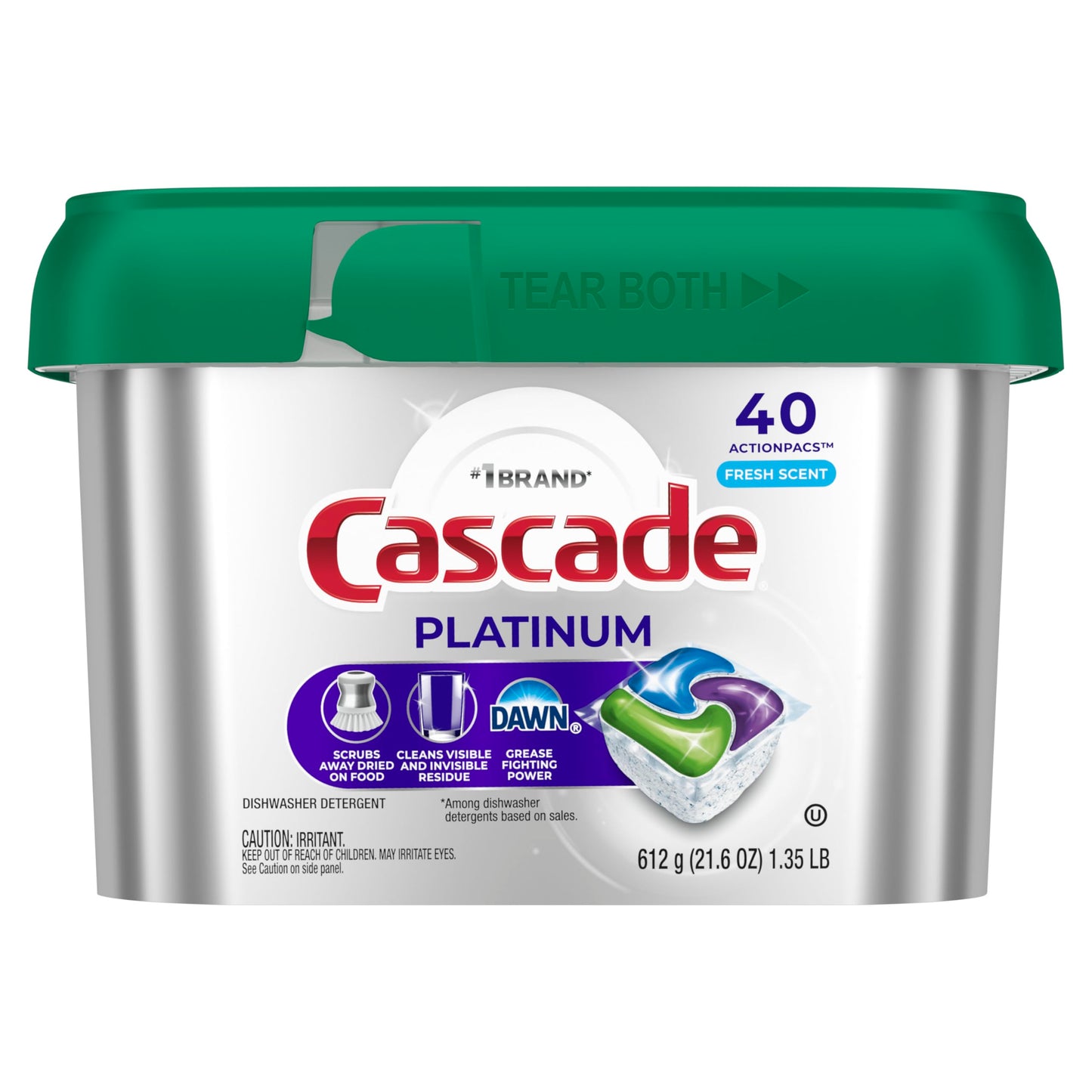 Cascade Platinum Fresh 71ct Dishwasher Pods