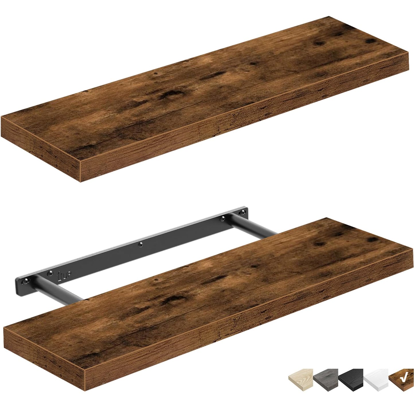 Rustic Farmhouse Shelves (008-40BN)