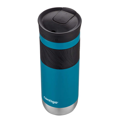SNAPSEAL Grip Stainless Travel Mug 20oz - Blue/Berry