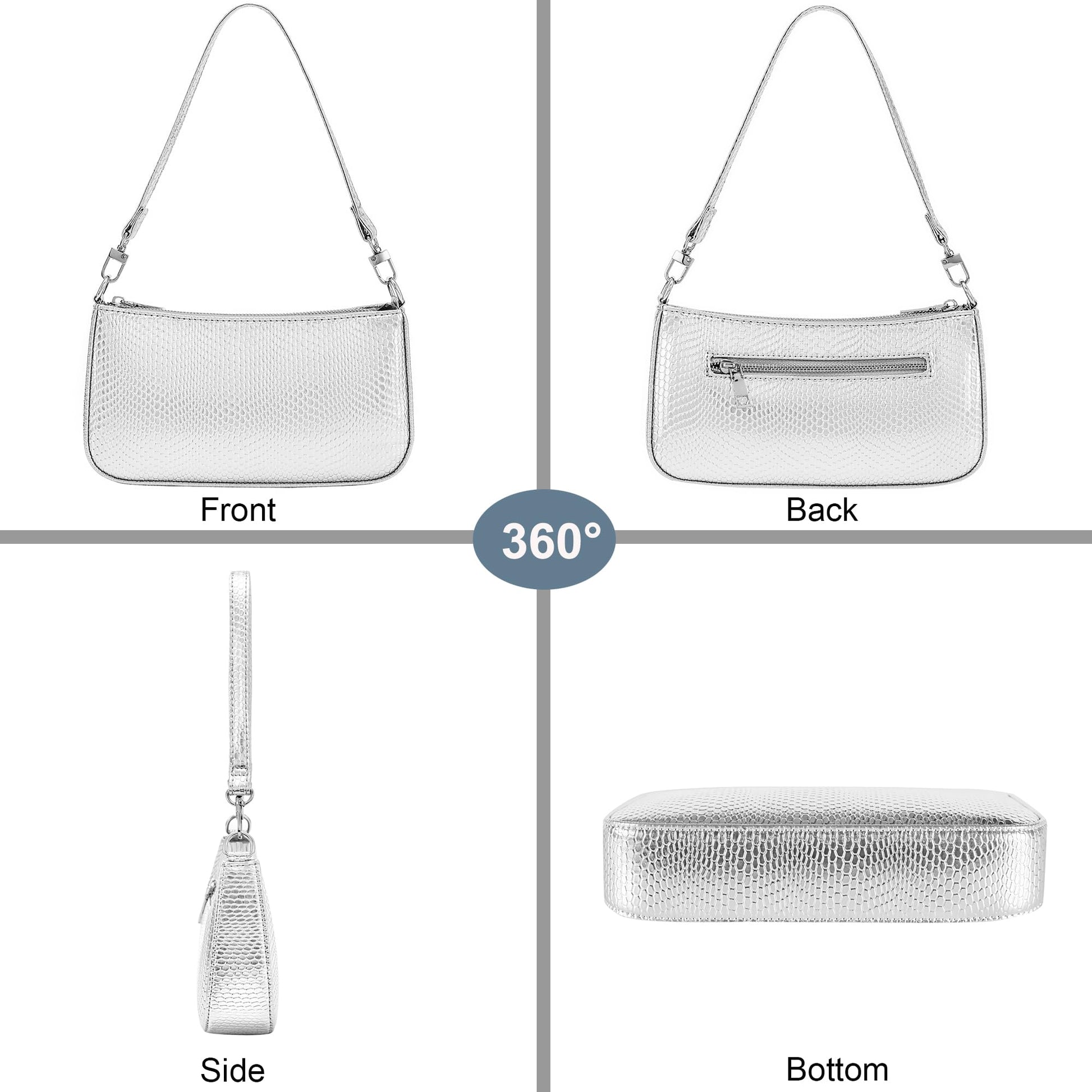 Retro Vegan Leather Shoulder Bag - Handbags Specialist Headquarter