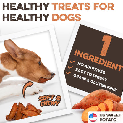 Brutus & Barnaby Sweet Potato Pup Delights
