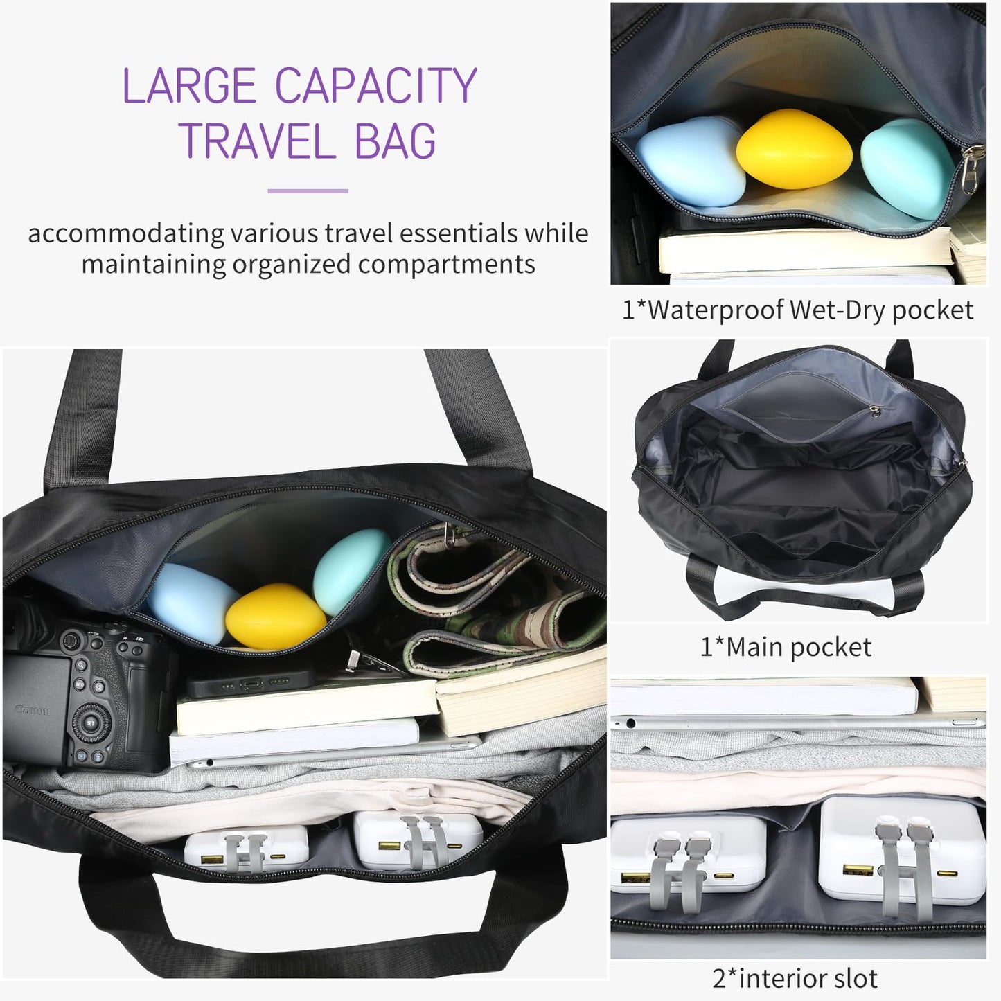 VoyagePro Expandable Wheeled Duffle Bag