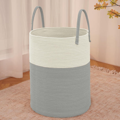 Purple Woven 80L Laundry Basket & Storage Bin - Handbags Specialist Headquarter