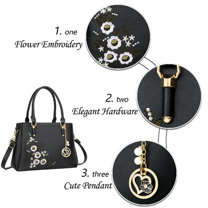 Luxe Leather Satchel & Crossbody Bags