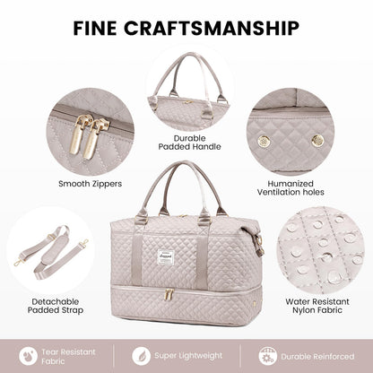 LOVEVOOK All-in-One Duffle: Travel & Gym Ready