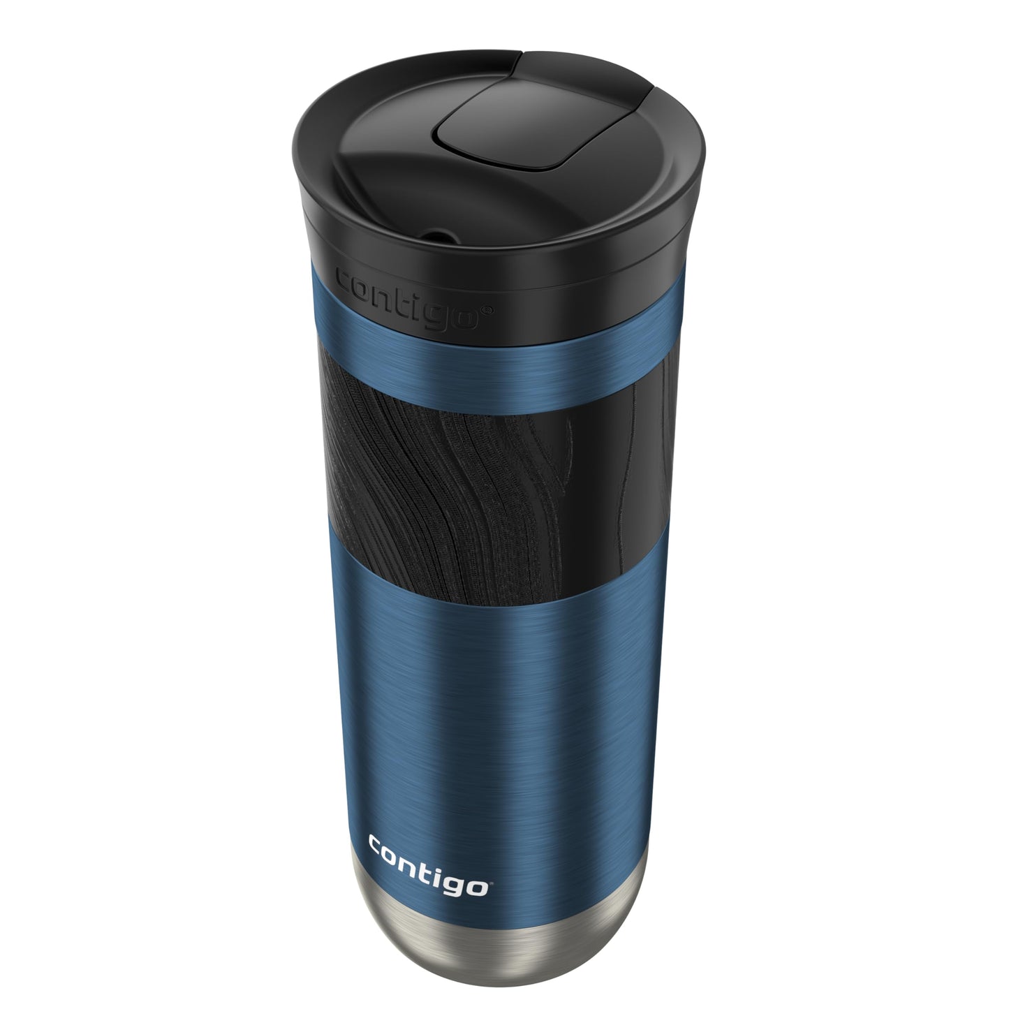 SNAPSEAL Grip Stainless Travel Mug 20oz - Blue/Berry