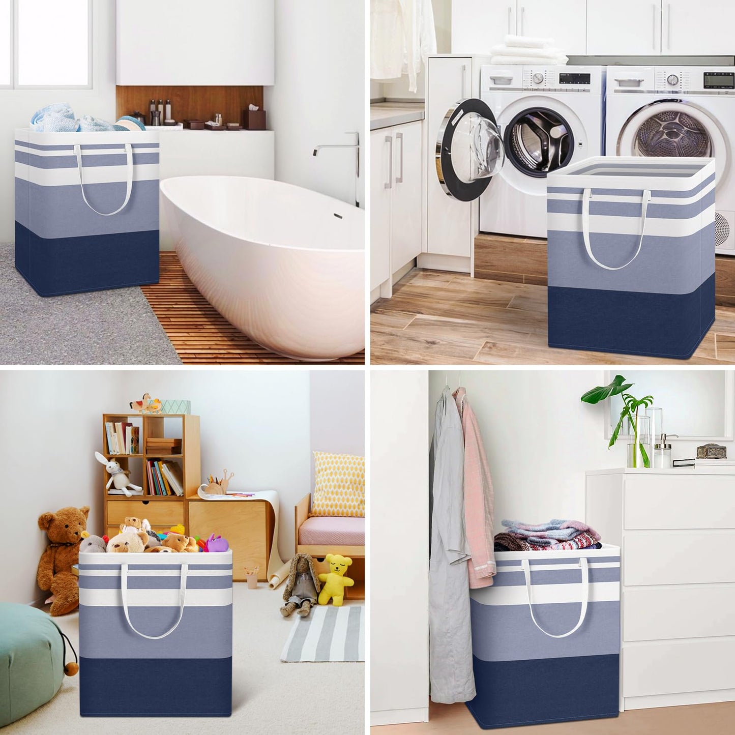 HomeHacks Duo Waterproof Laundry Baskets