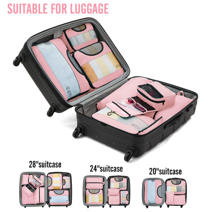 Veken Travel Cubes - 8 Piece Set