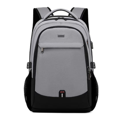 DUSLANG Travel Laptop Backpack with USB Port - Black
