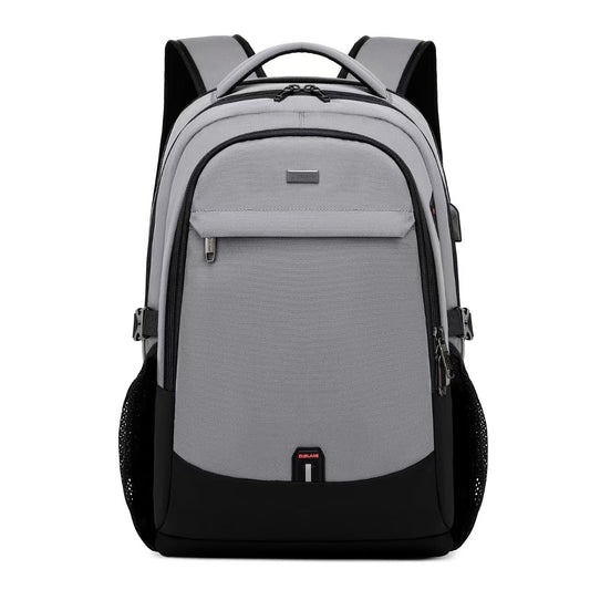 DUSLANG Travel Laptop Backpack with USB Port - Black
