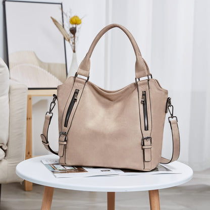 CLUCI Eco Luxe Vegan Leather Tote Bag