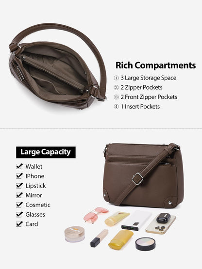 WestBronco ZipSatchel: Women's Medium Crossbody Bag